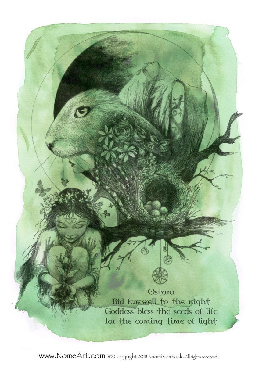 Ostara - Art of Naomi Cornock