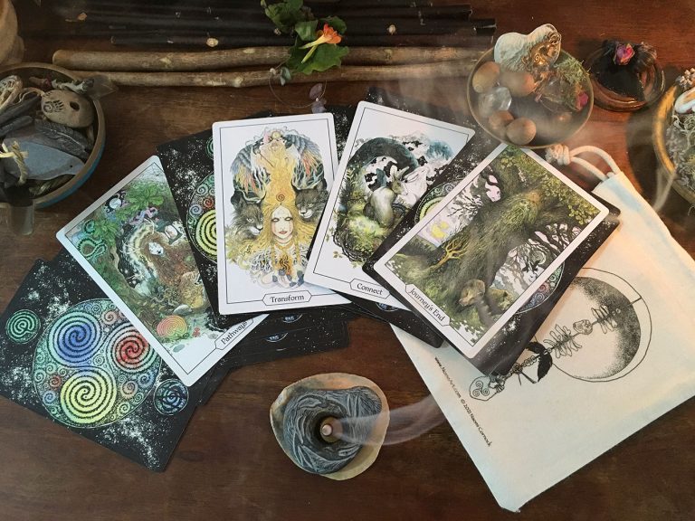 Old Ways Magick Oracle - 36 Cards - Art of Naomi Cornock